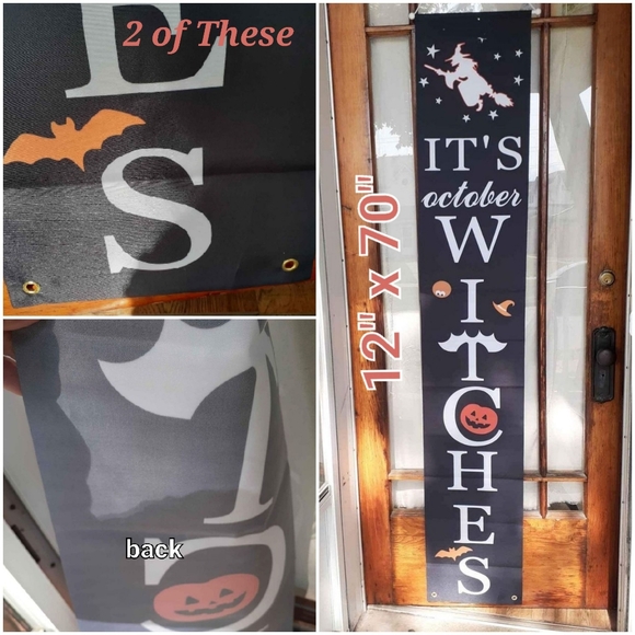 Resale Lot 16 Fall Halloween Banners All New ITEMS & More - Picture 5 of 14